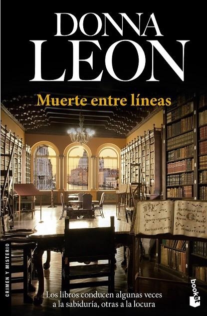 Muerte entre líneas | 9788432224331 | Donna Leon | Librería Castillón - Comprar libros online Aragón, Barbastro