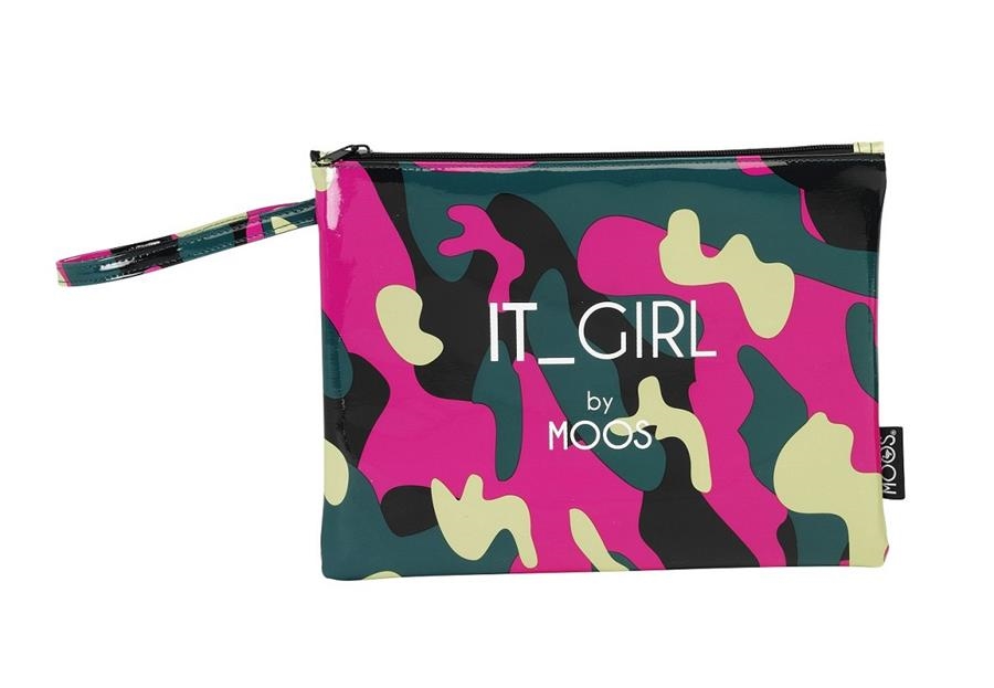 NECESER PLANO GRANDE MOOS IT GIRL CAMOUFLAGE 280x210 mm 841536689 | 8412688214280 | Librería Castillón - Comprar libros online Aragón, Barbastro