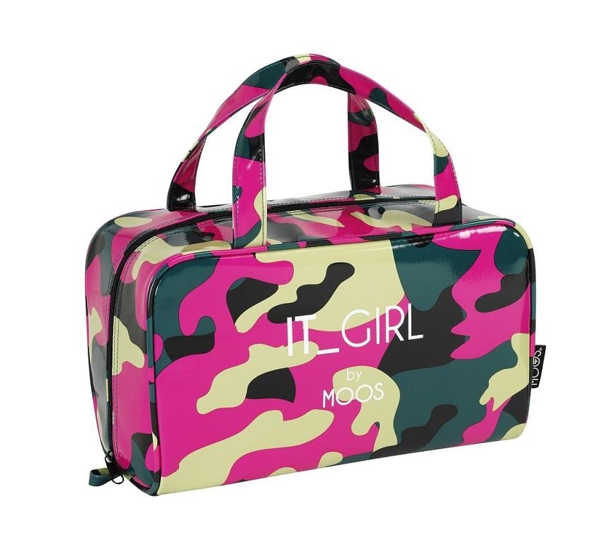 NECESER RECTANGULAR MOOS IT GIRL CAMOUFLAGE 310x190x140mm 841536720 | 8412688214310 | Librería Castillón - Comprar libros online Aragón, Barbastro