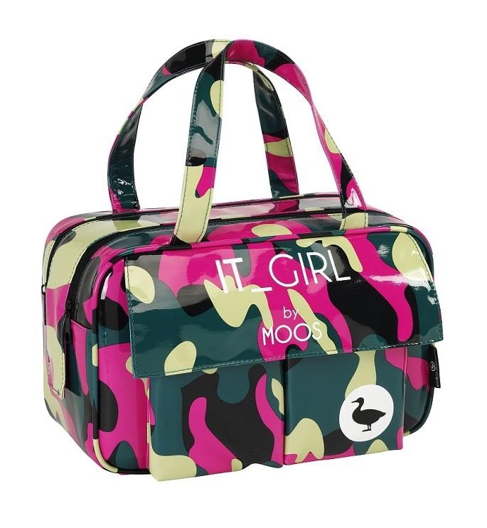 NECESER  MOOS IT GIRL CAMOUFLAGE 290x140x180mm 841536425 | 8412688214266 | Librería Castillón - Comprar libros online Aragón, Barbastro