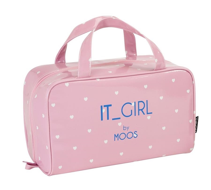 NECESER RECTANGULAR MOOS IT GIRL PINK 310x190x140mm 841538720 | 8412688214419 | Librería Castillón - Comprar libros online Aragón, Barbastro