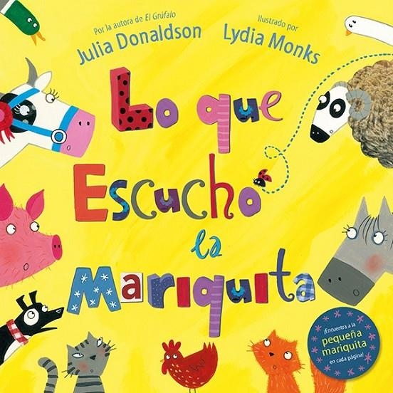 Lo que escuchó la mariquita | 9788494163470 | Donaldson, Julia | Librería Castillón - Comprar libros online Aragón, Barbastro