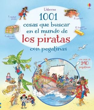 1001 COSAS QUE BUSCAR EN EL MUNDO DE LOS PIRATAS CON PEGATINAS | 9781409590545 | LLOYD JONES, ROB | Librería Castillón - Comprar libros online Aragón, Barbastro