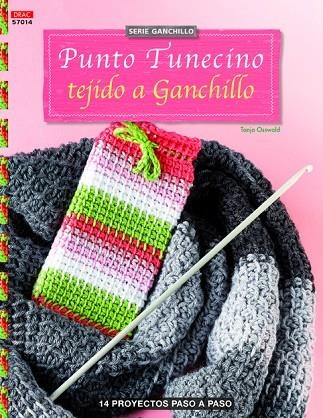 Punto tunecino tejido a ganchillo | 9788498744507 | Osswald, Tanja | Librería Castillón - Comprar libros online Aragón, Barbastro