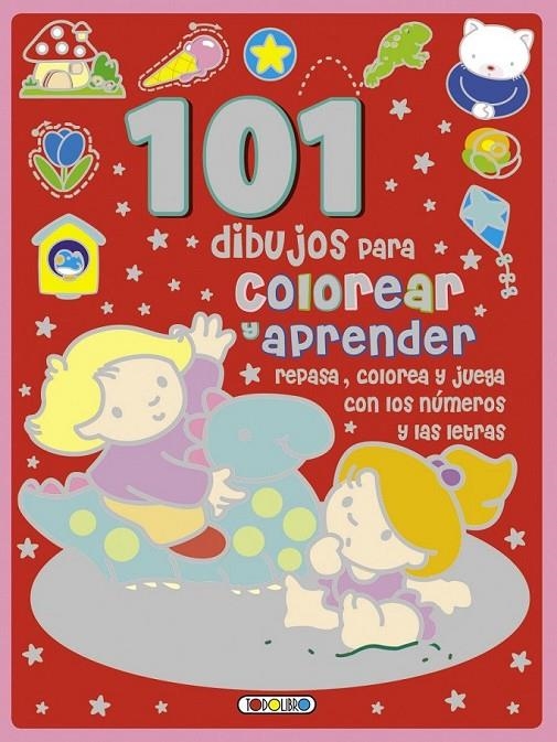 101 DIBUJOS PARA COLOREAR Y APRENDER AZUL | 9788490373071 | VV AA | Librería Castillón - Comprar libros online Aragón, Barbastro