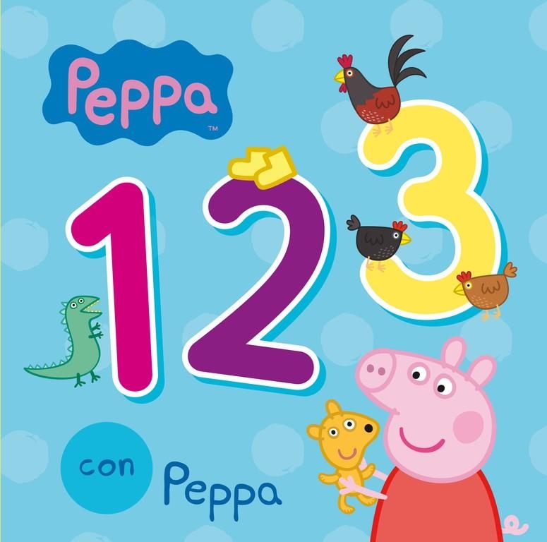 123 con Peppa - Peppa Pig. Todo cartón | 9788448842918 | Hasbro  eOne | Librería Castillón - Comprar libros online Aragón, Barbastro