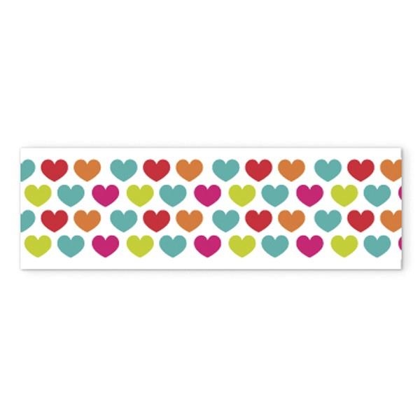 WASHI TAPE 15MMX10M CORAZONES COLORES | 8413623712403 | Librería Castillón - Comprar libros online Aragón, Barbastro