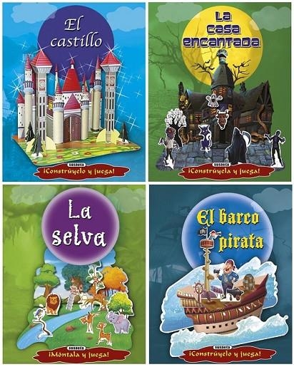 Construye y juega (4 títulos) | 9788467738254 | Susaeta, Equipo | Librería Castillón - Comprar libros online Aragón, Barbastro