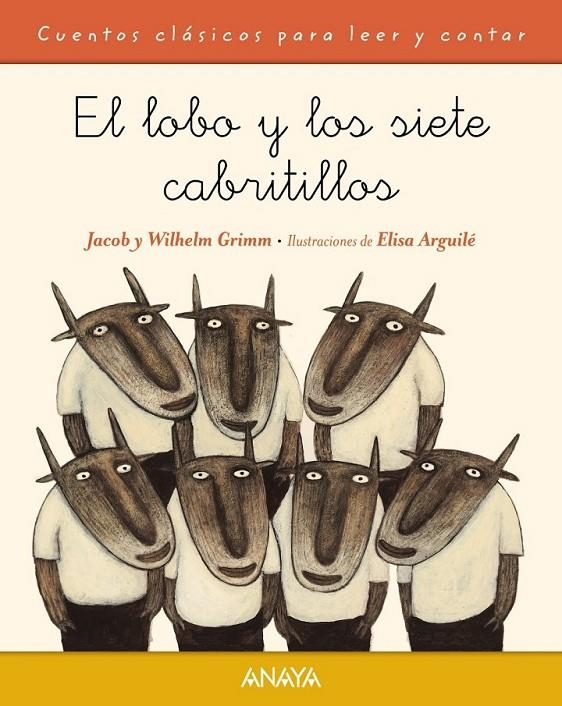 El lobo y los siete cabritillos | 9788467871487 | Grimm, Jacob/Grimm, Wilhelm | Librería Castillón - Comprar libros online Aragón, Barbastro