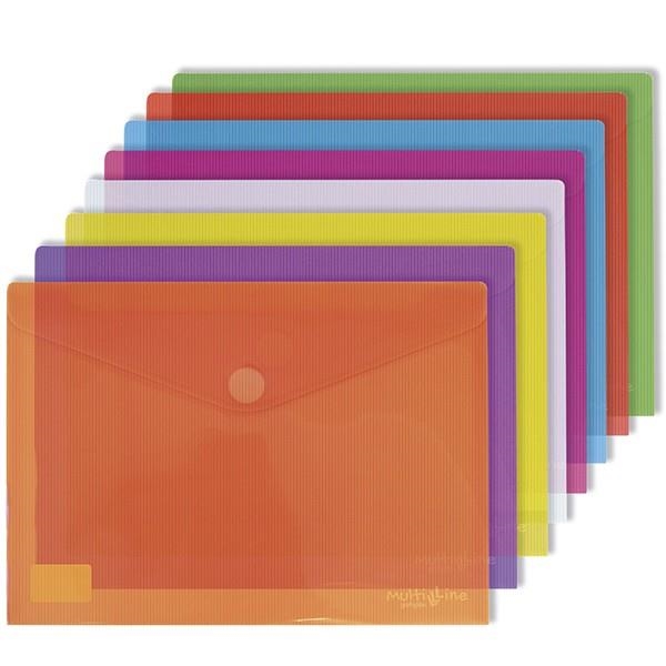 DOSSIER SOBRE PP GRAFOPLAS MULTILINE VELCRO 335X240MM A4 NARANJA | 8413623939350 | Librería Castillón - Comprar libros online Aragón, Barbastro