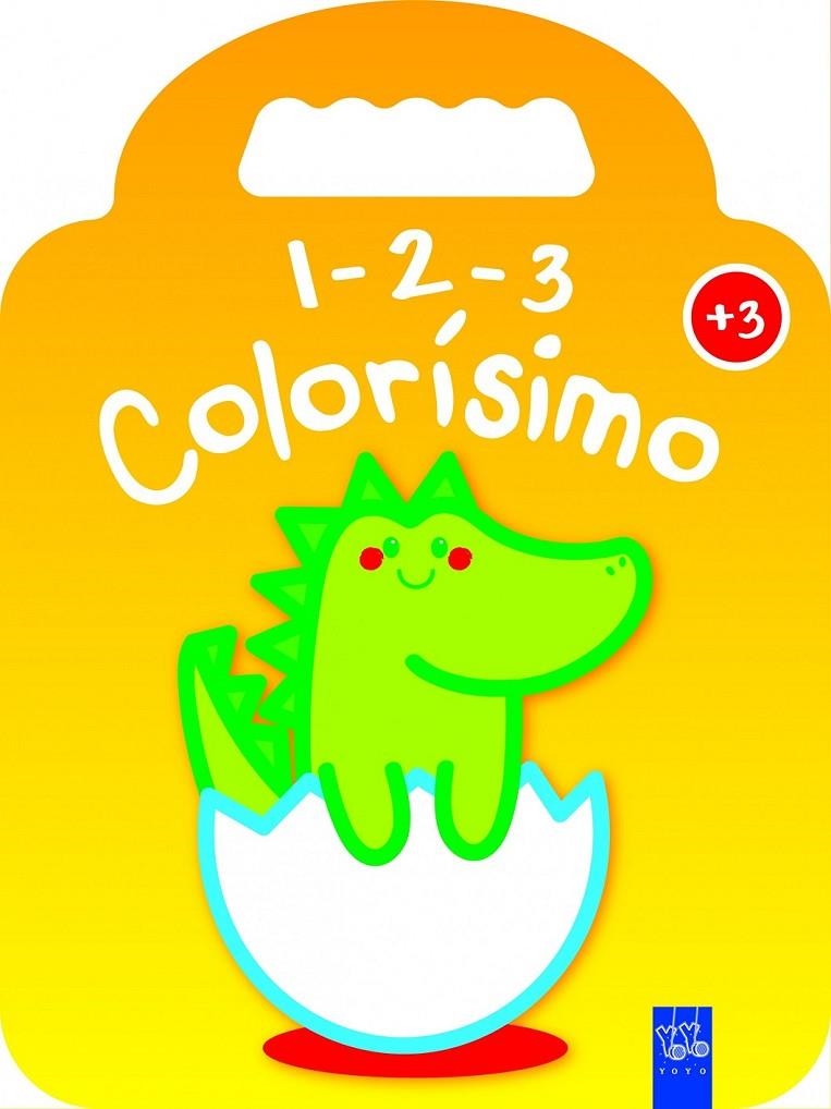 1-2-3 Colorísimo +3 - Dino | 9788408134121 | YOYO | Librería Castillón - Comprar libros online Aragón, Barbastro