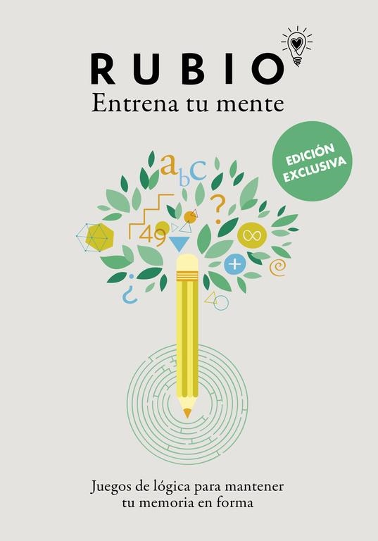 Entrena tu mente : Juegos de lógica para mantener tu memoria en forma | 9788416220618 | CUADERNOS RUBIO | Librería Castillón - Comprar libros online Aragón, Barbastro