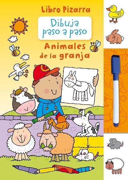 ANIMALES DE LA GRANJA - DIBUJA PASO A PASO | 9788416221912 | VV.AA. | Librería Castillón - Comprar libros online Aragón, Barbastro