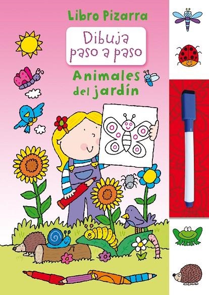 ANIMALES DEL JARDIN - DIBUJA PASO A PASO | 9788416221929 | VV.AA. | Librería Castillón - Comprar libros online Aragón, Barbastro