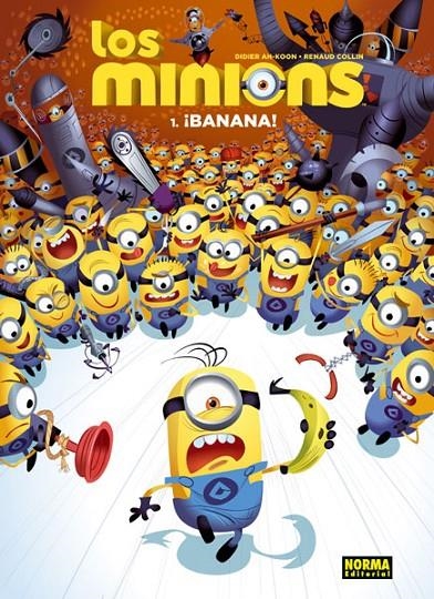 LOS MINIONS 1 : ¡BANANA! | 9788467919523 | AH-KOON; COLLIN | Librería Castillón - Comprar libros online Aragón, Barbastro