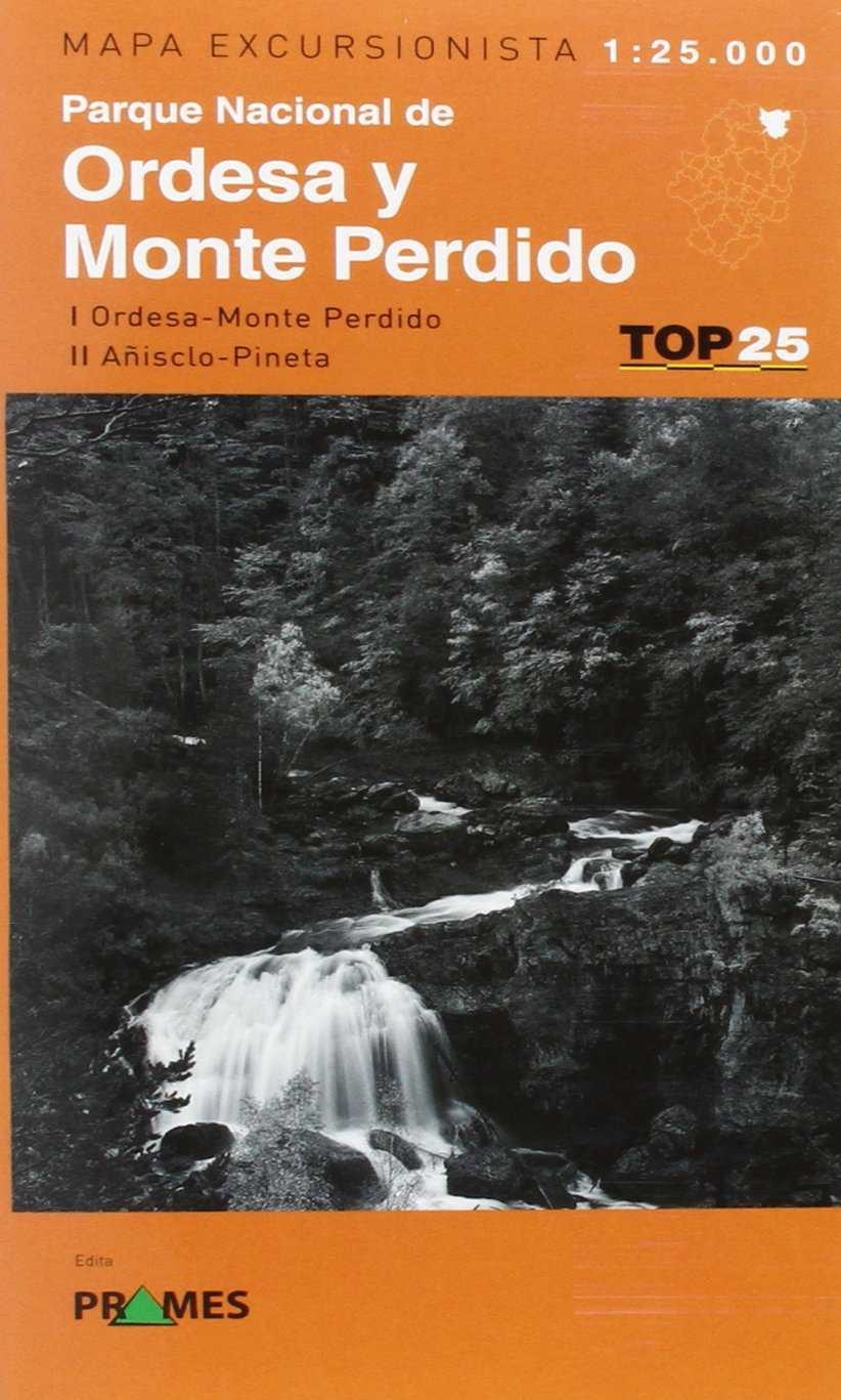 Mapa excursionista PARQUE NACIONAL DE ORDESA Y MONTE PERDIDO (2 mapas) | 9788483214459 | PRAMES S.A. | Librería Castillón - Comprar libros online Aragón, Barbastro