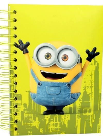 LIBRETA ESPIRAL A5 CON LUZ Y SONIDO BOB MINIONS | 8436546896289 | Librería Castillón - Comprar libros online Aragón, Barbastro