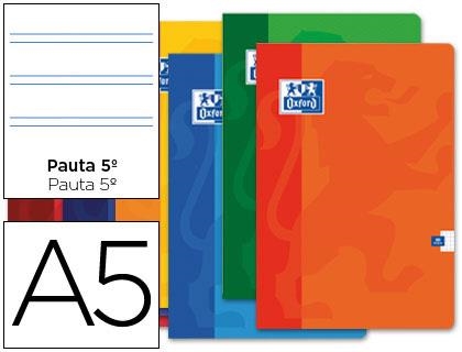 LIBRETA A5 48H PAUTA 2.5MM OXFORD SCHOOL  | 8412771105181 | Librería Castillón - Comprar libros online Aragón, Barbastro