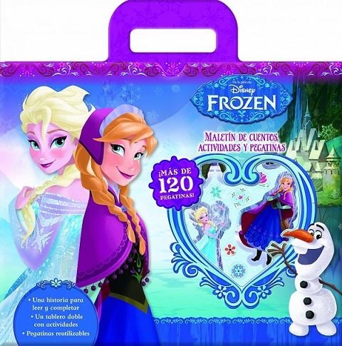 Frozen. Maletín de cuentos, actividades y pegatinas | 9788499516615 | Disney | Librería Castillón - Comprar libros online Aragón, Barbastro