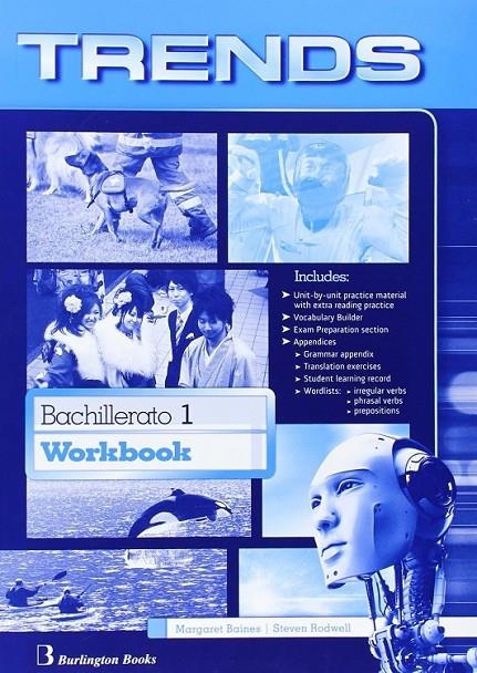 1BACH TRENDS WORKBOOK ED.2014 | 9789963510863 | VV.AA. | Librería Castillón - Comprar libros online Aragón, Barbastro