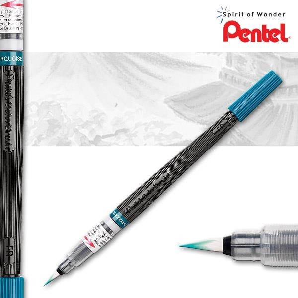 PINCEL PENTEL DE TINTA CON CARTUCHO COLOR AZUL GFL 103 | 884851010674 | Librería Castillón - Comprar libros online Aragón, Barbastro