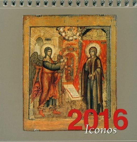 CALENDARIO DE MESA 2016 ICONOS | 9788427136854 | EDICIONES MENSAJERO | Librería Castillón - Comprar libros online Aragón, Barbastro