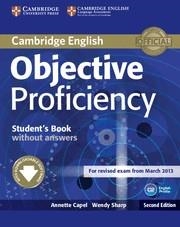 Objective Proficiency Student's Book without Answers with Downloadable Software | 9781107611160 | Capel, Annette; Sharp, Wendy | Librería Castillón - Comprar libros online Aragón, Barbastro