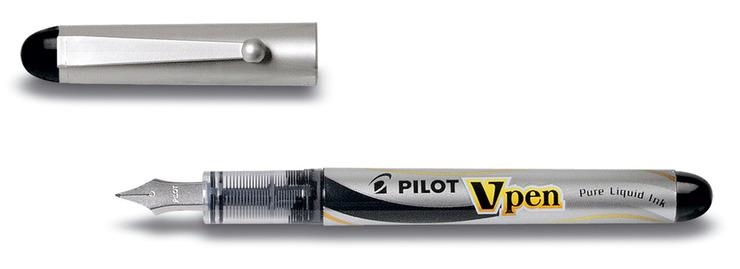 PILOT PLUMA DESECHABLE VPEN SILVER NEGRO NVPN 43086 | 4902505281624 | Librería Castillón - Comprar libros online Aragón, Barbastro