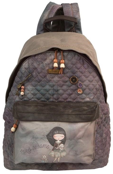 MOCHILA ESCOLAR  MARRON ANEKKE COZY 217363 (32x16x42 cm) | 8434172019874 | Librería Castillón - Comprar libros online Aragón, Barbastro