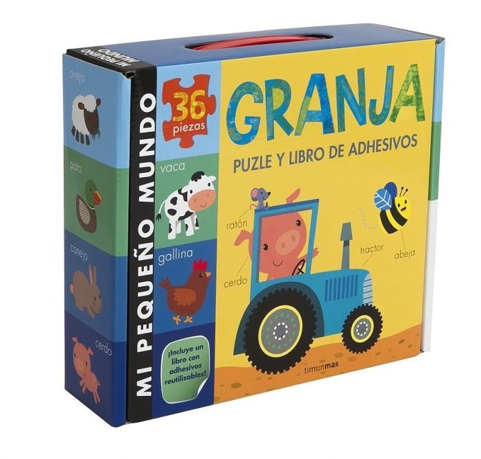 Granja. Puzle y libro de adhesivos | 9788408134947 | Little Tiger Press | Librería Castillón - Comprar libros online Aragón, Barbastro