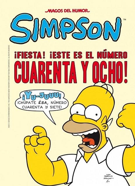 ¡Fiesta! ¡Este es el número cuarenta y ocho! | 9788466656337 | GROENING, MATT | Librería Castillón - Comprar libros online Aragón, Barbastro