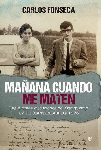 Mañana cuando me maten | 9788490604502 | Fonseca, Carlos | Librería Castillón - Comprar libros online Aragón, Barbastro