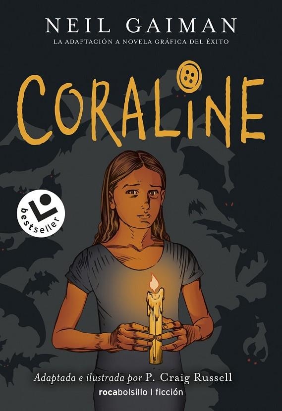 Coraline | 9788416240241 | Gaiman, Neil | Librería Castillón - Comprar libros online Aragón, Barbastro