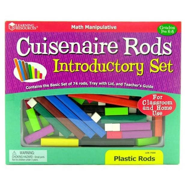 REGLETAS DE PLÁSTICO 74 UNIDADES CUISENAIRE RODS LER 7500 | 765023075007 | Librería Castillón - Comprar libros online Aragón, Barbastro