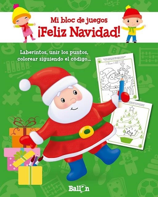 MI BLOC DE JUEGOS - ¡FELIZ NAVIDAD! | 9789037498929 | Ballon | Librería Castillón - Comprar libros online Aragón, Barbastro