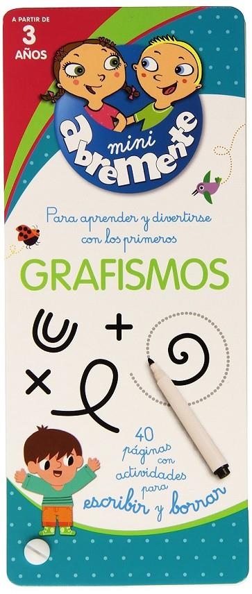 ABREMENTE PARA ESCRIBIR Y BORRAR - GRAFISMOS | 9789876373722 | LOS EDITORES DE PLAYBAC | Librería Castillón - Comprar libros online Aragón, Barbastro