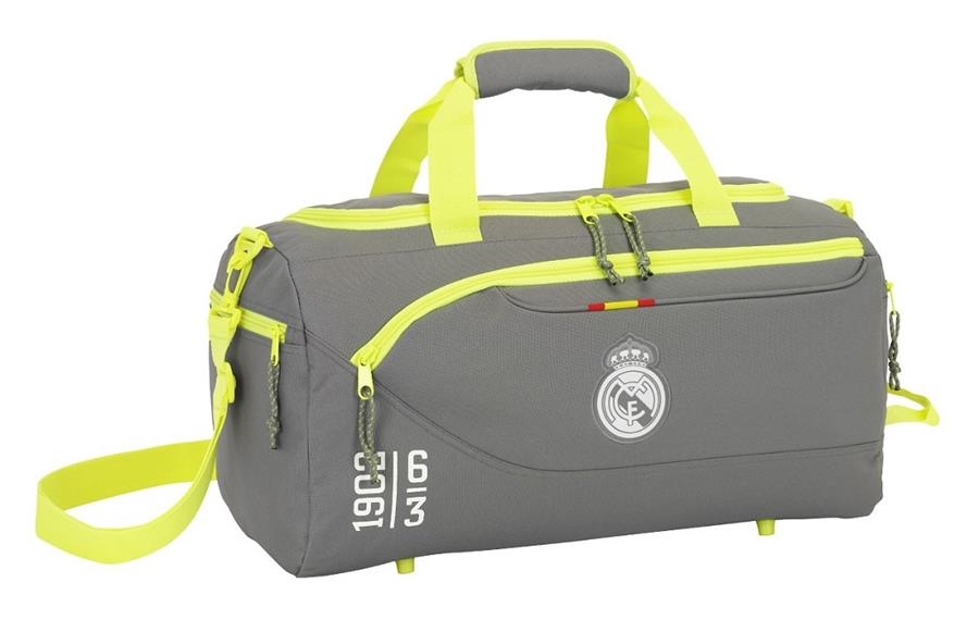 BOLSA DEPORTE REAL MADRID GREY 711554553 50x25x25 | 8412688232925 | Librería Castillón - Comprar libros online Aragón, Barbastro