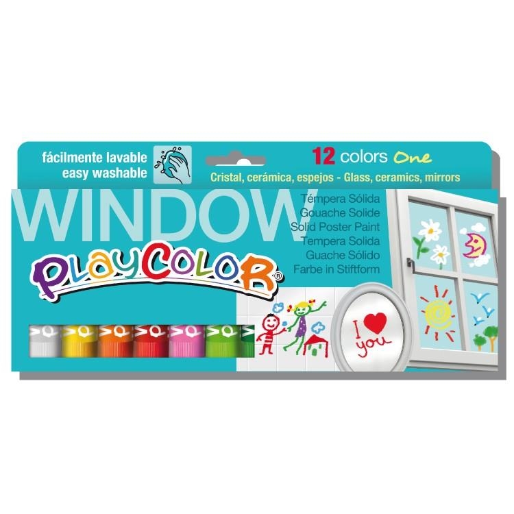 INSTANT PLAYCOLOR ONE WINDOW 12 COLORES 02011 | 8414213020113 | Librería Castillón - Comprar libros online Aragón, Barbastro