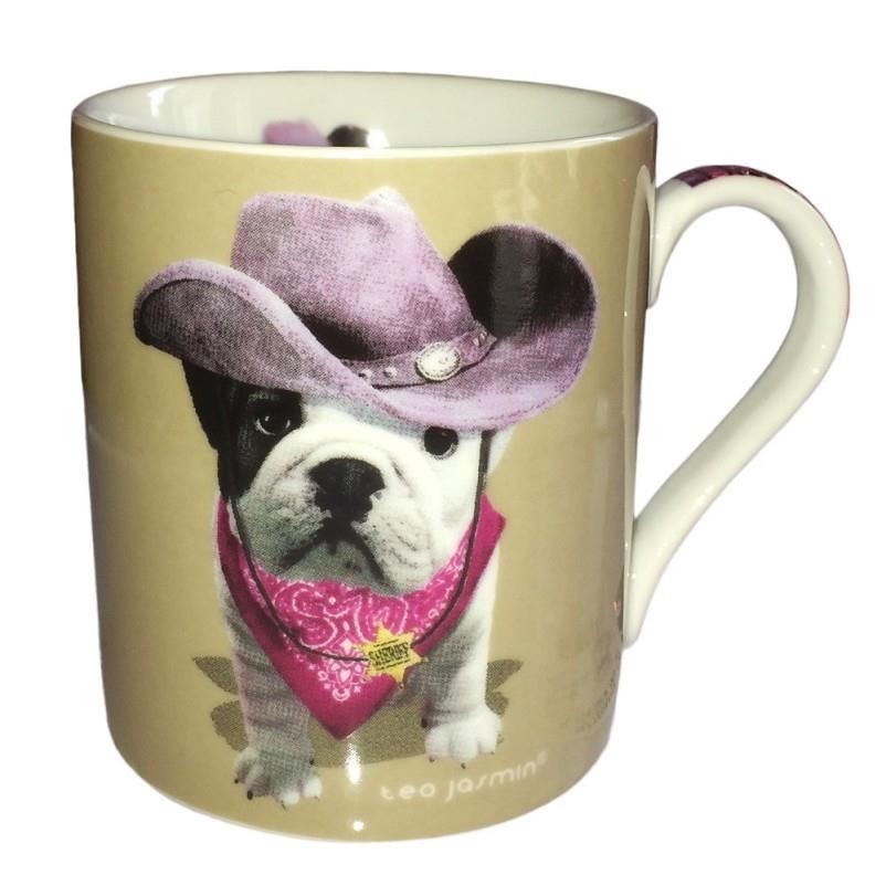 TEO JASMIN TAZA CERAMICA MINIMUG TEO COWBOY (7cm alto) | 3681643110300 | Librería Castillón - Comprar libros online Aragón, Barbastro