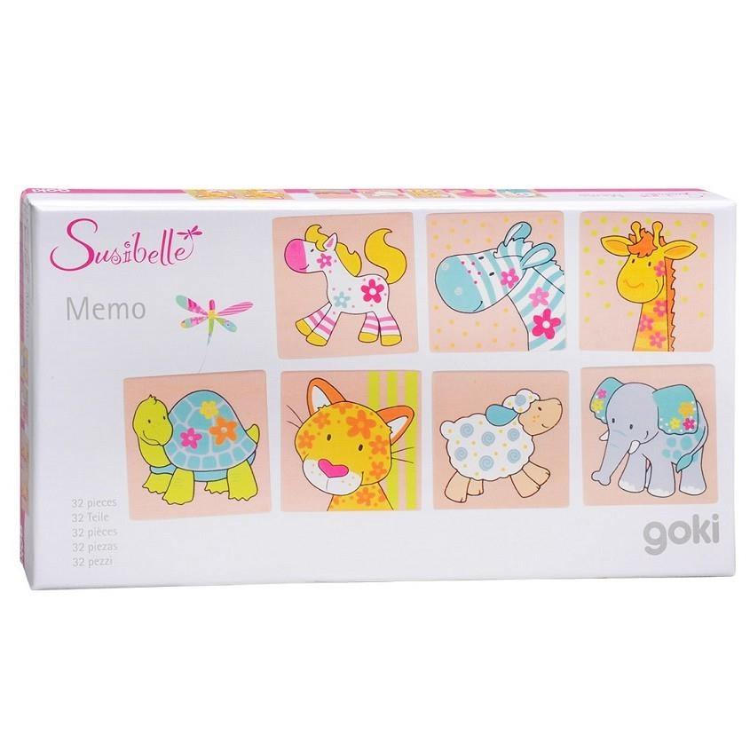 GOKI JUEGO MEMO SUSIBELLE 32PCS | 4013594566872 | Librería Castillón - Comprar libros online Aragón, Barbastro