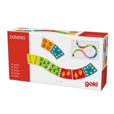 GOKI JUEGO DOMINO SINUS 55 PIEZAS 11X5CM  | 4013594568913 | Librería Castillón - Comprar libros online Aragón, Barbastro