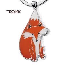 LLAVERO MR FOX ZORRO PIEZA METÁLICA / ESMALTE CROMADO BRILLANTE  KR15-11/CH | 4024023118692 | Librería Castillón - Comprar libros online Aragón, Barbastro