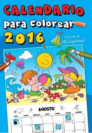 Calendario para colorear 2016 | 9788416377602 | Varios autores | Librería Castillón - Comprar libros online Aragón, Barbastro