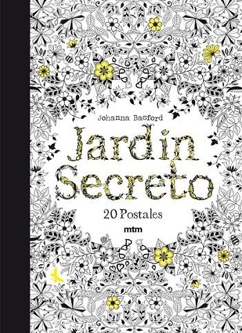 Jardín secreto : 20 postales | 9788415278818 | Basford, Johanna | Librería Castillón - Comprar libros online Aragón, Barbastro