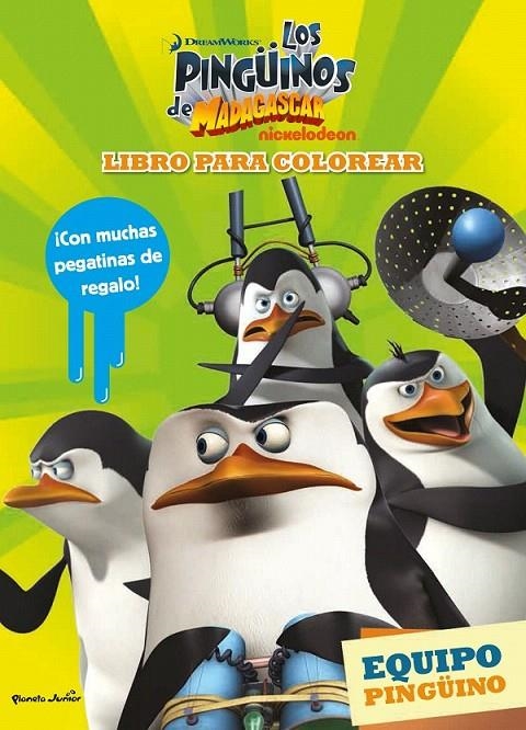 Los pingüinos de Madagascar. Libro para colorear | 9788408149811 | Dreamworks | Librería Castillón - Comprar libros online Aragón, Barbastro