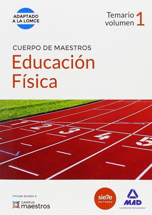 Cuerpo de Maestros Educación Física. Temario Volumen 1 ED.2014 | 9788490931646 | CENTRO DE ESTUDIOS VECTOR, S.L. | Librería Castillón - Comprar libros online Aragón, Barbastro