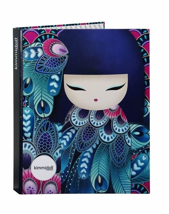 CARPETA FOLIO 4 ANILLAS MIXTAS KIMMIDOLL 265x330 mm 561631067 | 8412688234387 | Librería Castillón - Comprar libros online Aragón, Barbastro