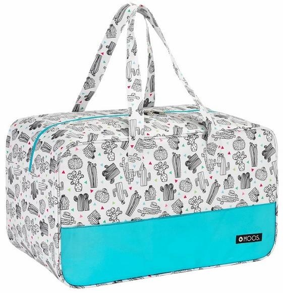 BOLSO FIN DE SEMANA MOOS CACTUS 490x280x280 mm 761623591 | 8412688244911 | Librería Castillón - Comprar libros online Aragón, Barbastro