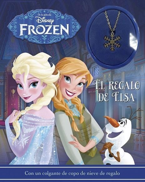 Frozen.Libro con collar. El regalo de Elsa | 9788499517186 | Disney | Librería Castillón - Comprar libros online Aragón, Barbastro