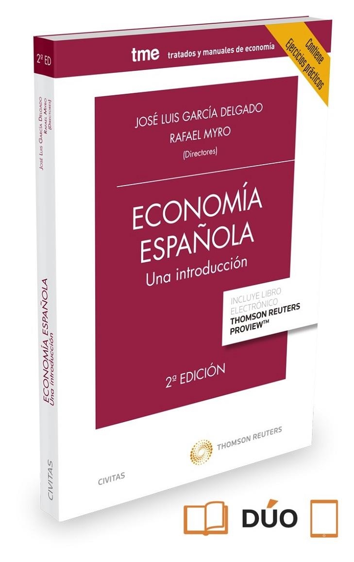 Economía española. Una introducción (Papel + e-book) | 9788447047574 | Fernández Otheo, Carlos M./García Delgado, José Luis/Garrido Torres, Antoni/Jiménez, Juan Carlos/Myr | Librería Castillón - Comprar libros online Aragón, Barbastro